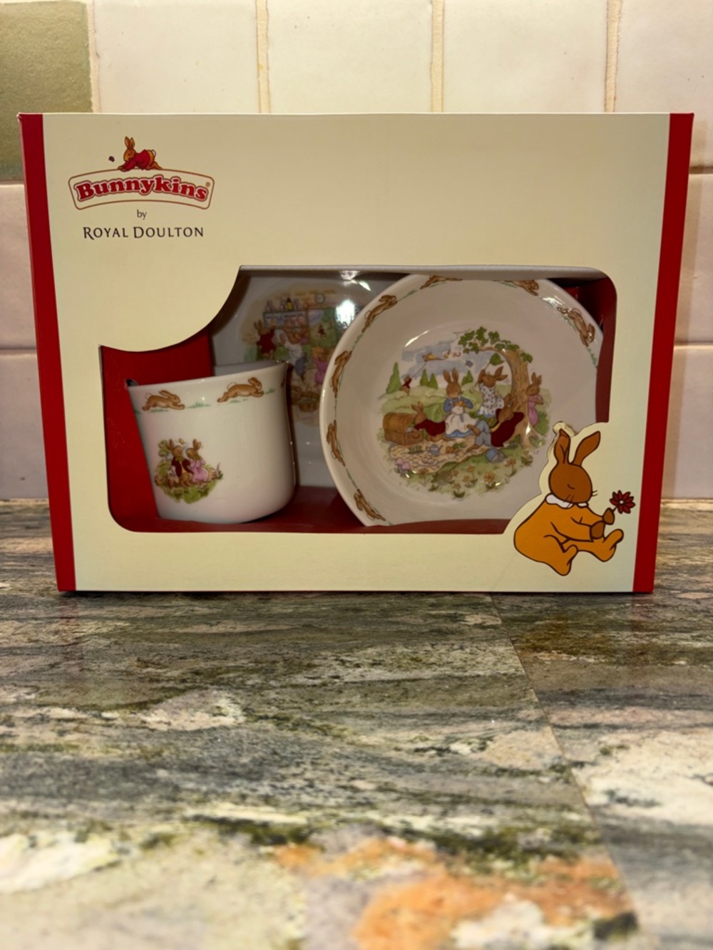 Royal Doulton Bunnykins 3 piece Children’s Set - Picture 4 of 12